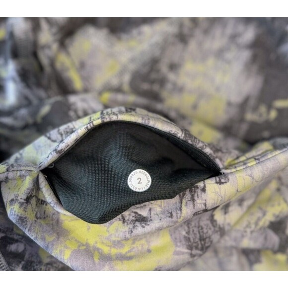 Lululemon Womens Leggings Gray Wunder Train Hi Rise Cinder Grain Smoked Size 2 - Picture 5 of 9